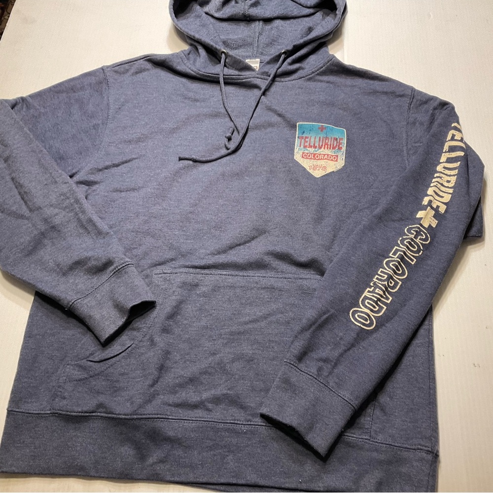 Telluride Duck Co Lightweight Sweatshirt Hoodie Sz M